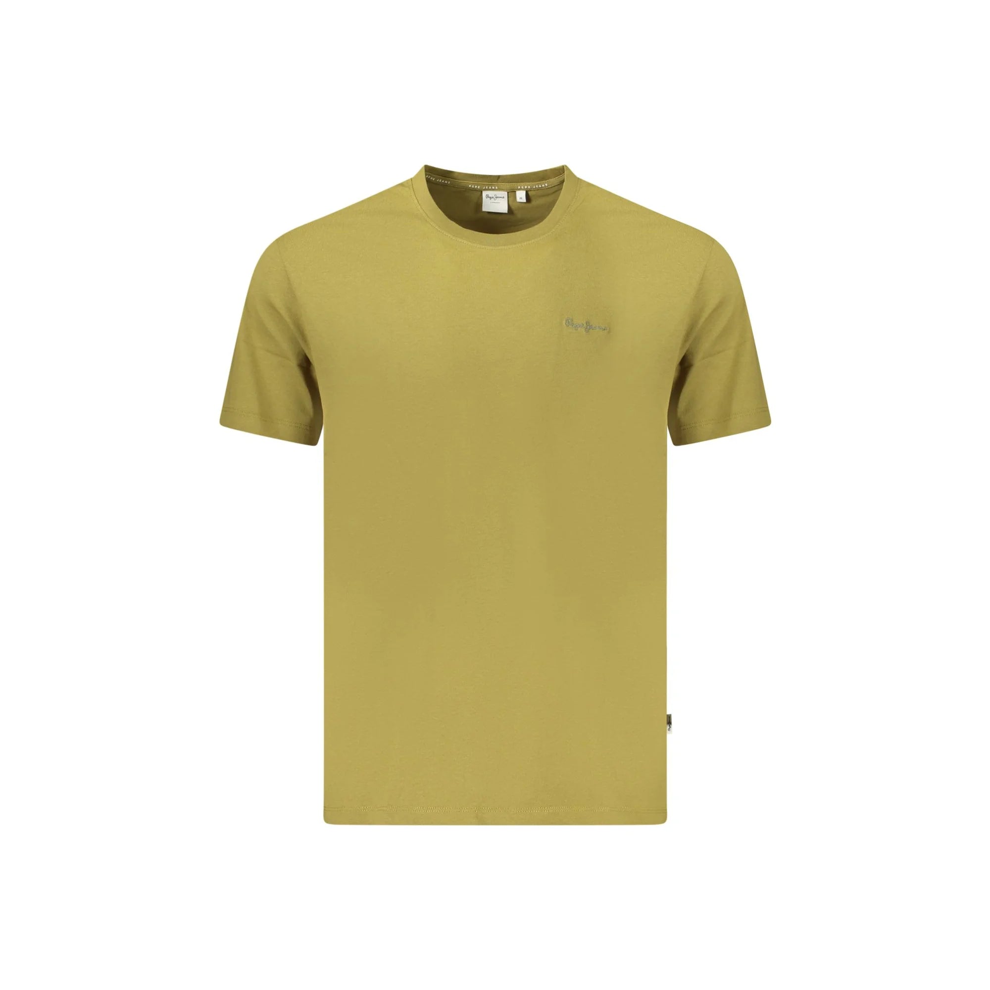Pepe Jeans T-Shirt Maniche Corte Uomo Verdi Ricamo Verde - foto prodotto